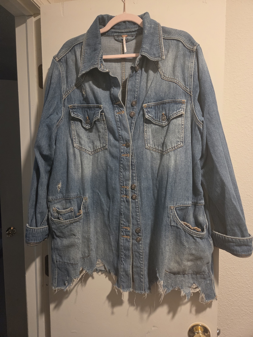 Moonchild Distressed Denim Jacket